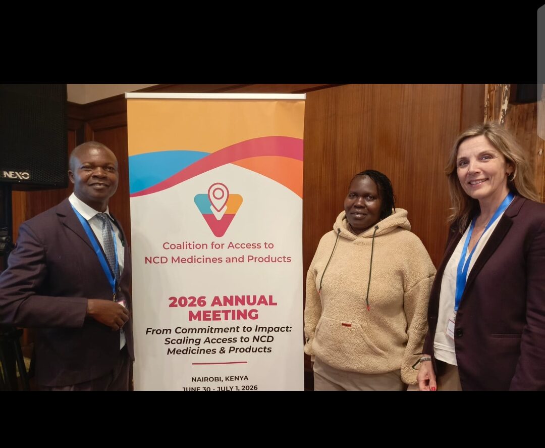 SaHA representatives with the Coalition backdrop